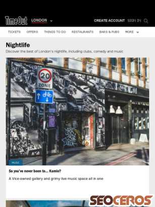 timeout.com/london/nightlife tablet preview
