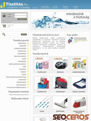 tisztitas.hu tablet náhled obrázku