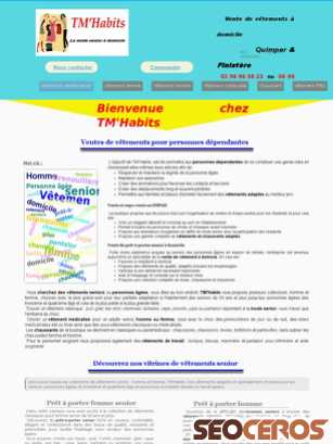 tmhabits-quimper.fr tablet előnézeti kép
