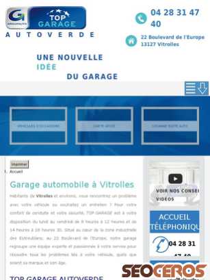 top-garage-boite-auto.fr tablet preview