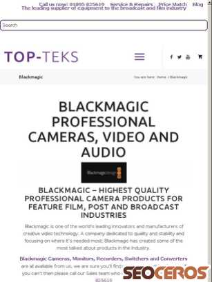 topteks.com/blackmagic tablet 미리보기
