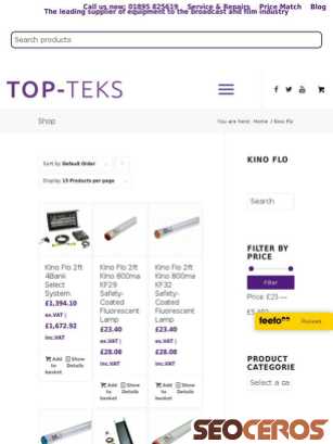 topteks.com/brand/kino-flo tablet प्रीव्यू 