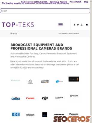 topteks.com/brands-top-teks tablet preview