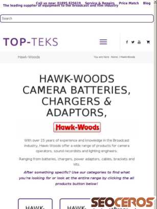 topteks.com/hawk-woods tablet 미리보기