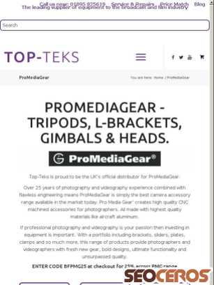 topteks.com/promediagear tablet Vista previa