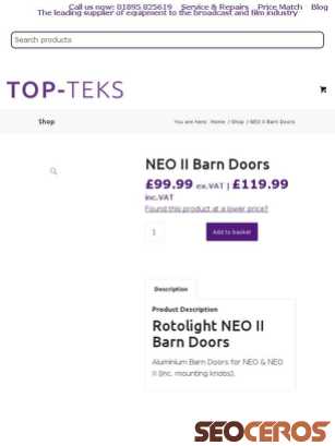 topteks.com/shop/uncategorized/neo-ii-barn-doors tablet preview