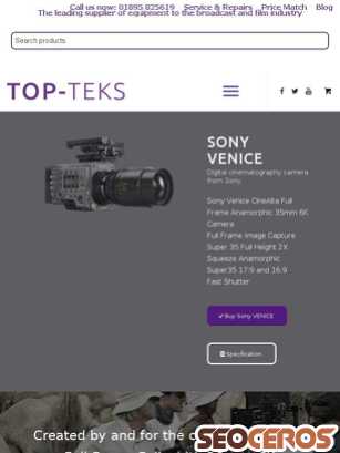topteks.com/sony-venice tablet Vorschau