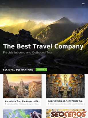 touristhan.com tablet náhled obrázku