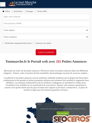 toutmarche.fr tablet előnézeti kép