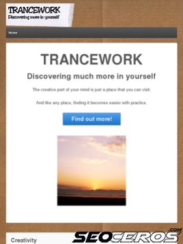 trancework.co.uk tablet náhled obrázku