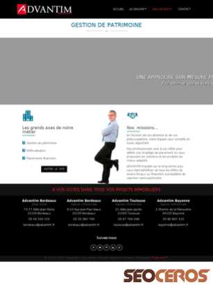 triclic.fr/advg/gestion-de-patrimoine.html tablet Vorschau