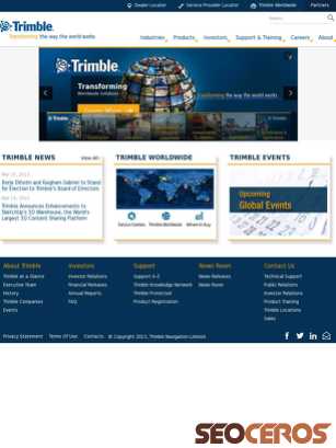 trimble.com tablet előnézeti kép