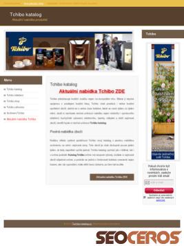 tschibo-katalog.cz tablet Vista previa