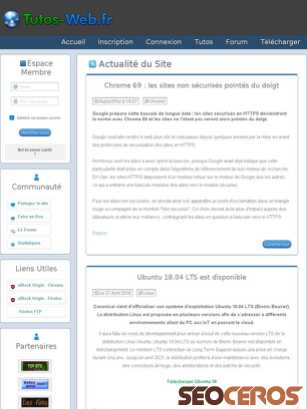 tutos-web.fr tablet previzualizare