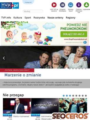 tvp.pl tablet prikaz slike