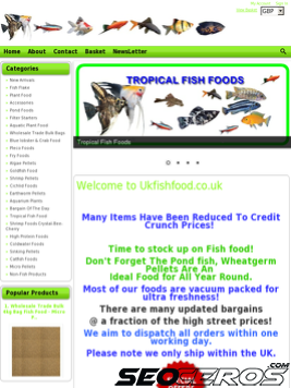 ukfishfood.co.uk tablet vista previa