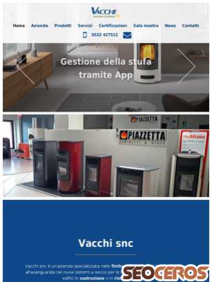 vacchisnc.it.deltacommerce.com tablet náhľad obrázku