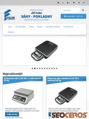 vahy.cz tablet förhandsvisning