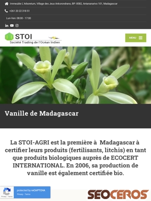 vanille-naturelle.com tablet obraz podglądowy