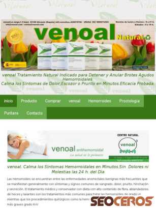 venoal.com tablet Vorschau