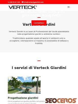 verteckgiardini.com tablet Vista previa
