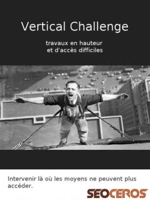 verticalchallenge.fr tablet preview