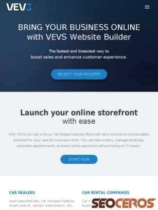 vevs.com tablet Vorschau