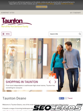 tauntontown.co.uk tablet obraz podglądowy