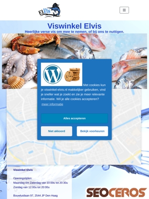 viswinkel-elvis.nl tablet preview