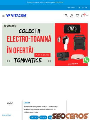vitacom.ro tablet preview