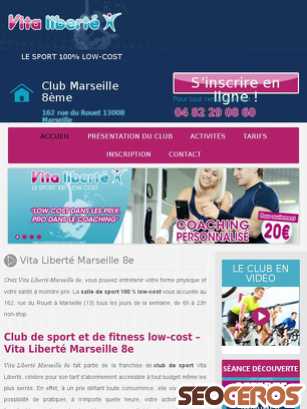 vitaliberte-marseille-8eme.fr tablet prikaz slike