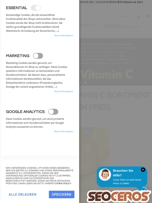 vitamin-c-kaufen.com tablet náhľad obrázku
