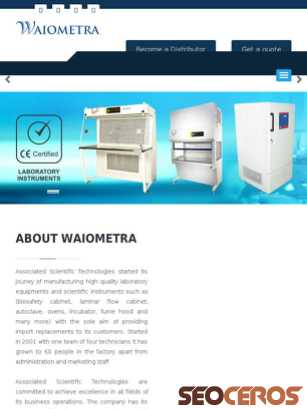 waiometra.com tablet förhandsvisning