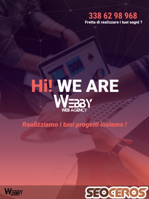 webbyagency.it tablet previzualizare