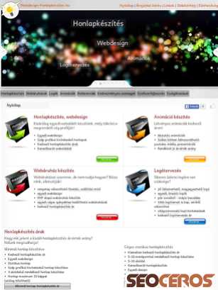 webdesign-honlapkeszites.hu tablet előnézeti kép