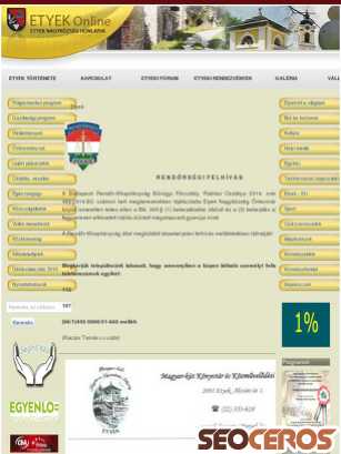 webetyek.hu tablet előnézeti kép