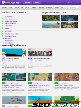 webgames.cz tablet náhľad obrázku