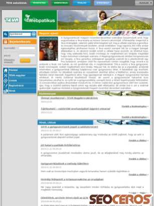 webpatikus.hu tablet előnézeti kép
