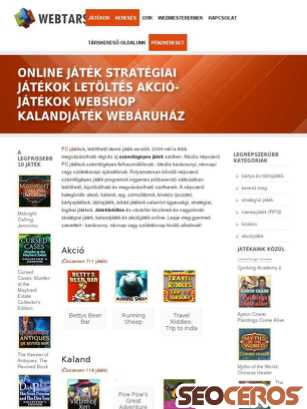 webtars.hu tablet obraz podglądowy