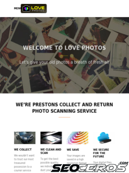 welovephotos.co.uk tablet preview