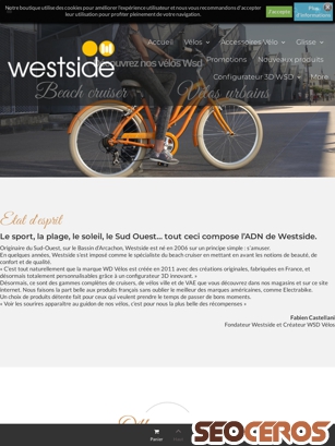 westside.fr tablet náhled obrázku