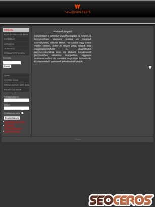 wexxtor.hu tablet előnézeti kép