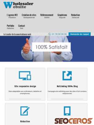 wholesaler-website.com tablet Vorschau