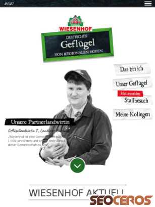 wiesenhof-online.de tablet Vorschau