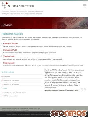 wilkinssouthworth.co.uk/services/audit tablet előnézeti kép