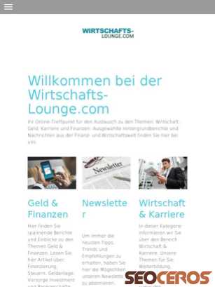 wirtschafts-lounge.com tablet Vorschau