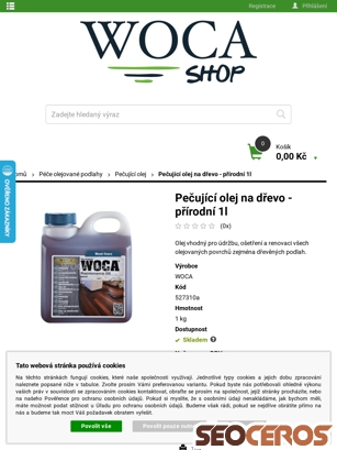 woca-shop.cz/pecujici-olej-na-drevo-prirodni-1l tablet Vista previa