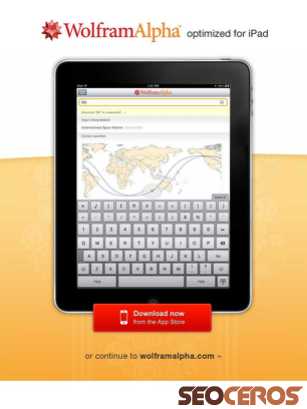 wolframalpha.com tablet previzualizare
