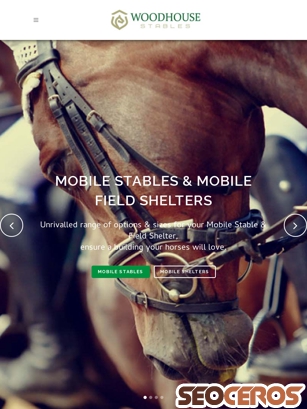 woodhousestables.co.uk tablet preview