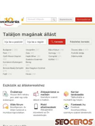 workania.hu tablet előnézeti kép